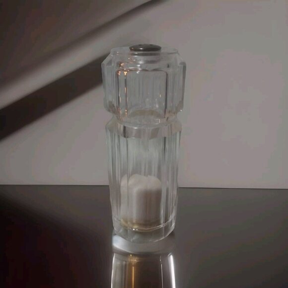 Vtg Olde Thompson Salt & Pepper Mill Set Faceted Acrylic Lucite Grinder USA - Picture 3 of 4